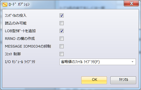 load options